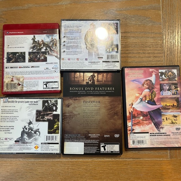 Final Fantasy Video ps Game Collection - Picture 2 of 10